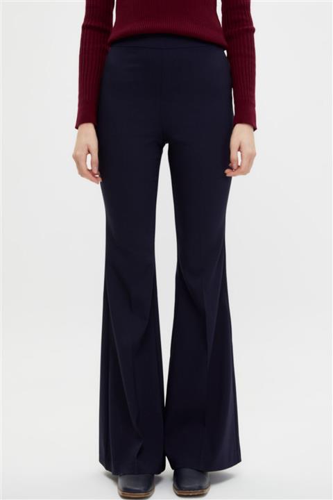 adL Yandan Fermuarlı Ispanyol Paça Pantolon