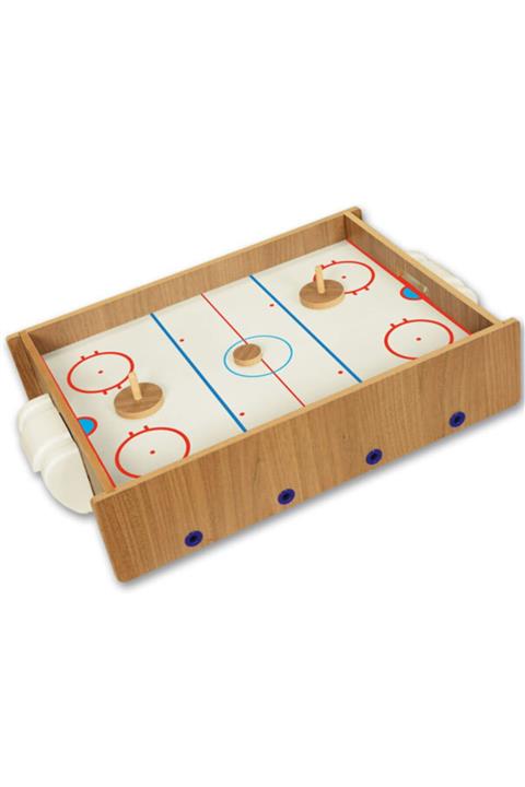 İBOKAN Ahşap Hokey Ve Masa Maçı 2 Si 1 Arada Oyun