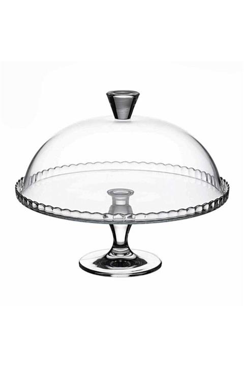 Paşabahçe Ayaklı Kek Pasta Servis Tabağı