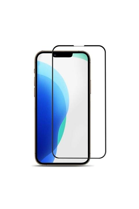 Fogy Iphone 13 Pro Uyumlu Kenarları Kırılmaya Dayanıklı 5d Cam Ekran Koruyucu