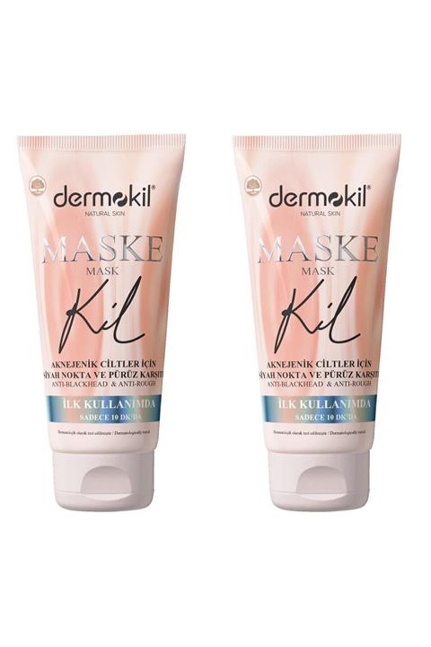 Dermokil Akne Karşıtı Maske 2'li Set