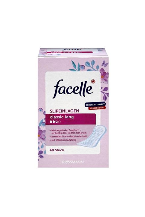 Facelle Uzun Klasik Günlük Ped  40 Adet