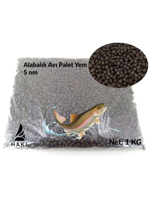 HAKİ Palet Yem 1kg Sazan Alabalık Palet Yem 5nm