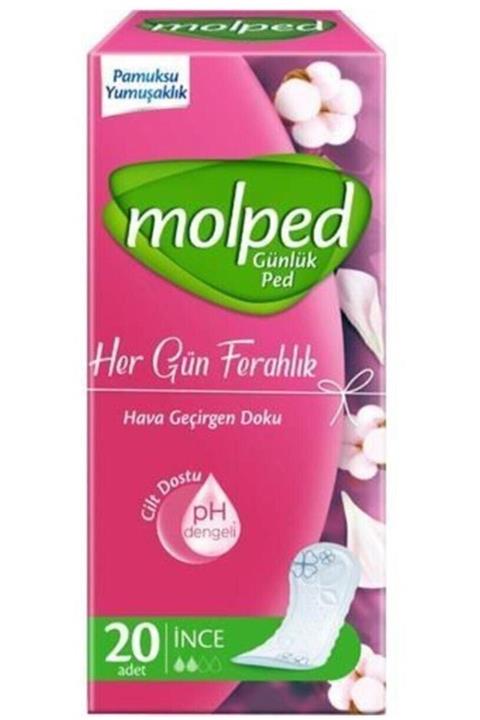 Molped Her Gün Ferahlık 20’li Günlük Ped