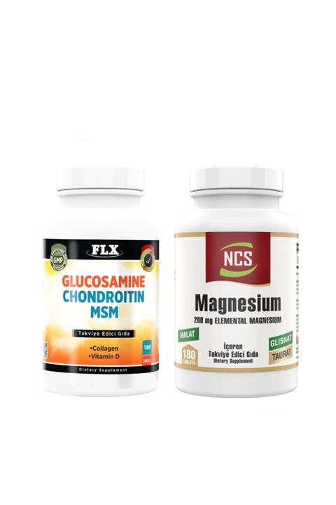 NCS Glucosamine Chondroitin Msm 180 Tablet Magnesium 180 Tablet