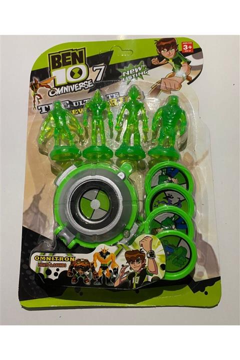 Ben 10 Benten Saat Işıklı Taso Atar Saat