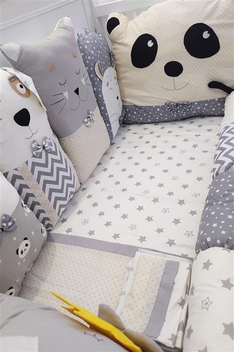 TRİSTCO Pando Uyku Seti Anne Yanı Beşik ve Büyüyen Beşik İçin