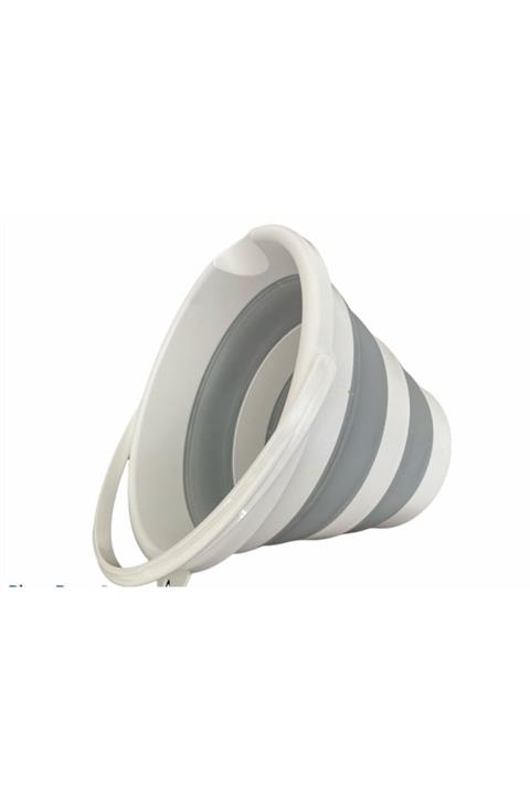 RENKYAPI Silikon Katlanabilir Kaliteli Duş Kovası Yerden Tasarruf Farklı Hacimlerde Kullanım