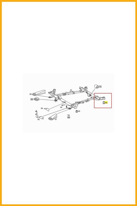 AAVDAN Travers Burcu Arka V-class 638/2 96 03 Vıto 638 96 03