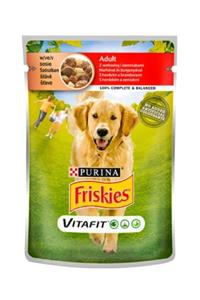 Friskies Purina Sığır Etli Yetişkin Köpek Konservesi 100 Gr