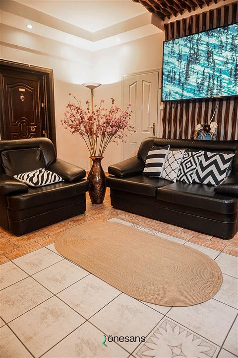 Rönesans Tekstil Hasır Jüt Oval Saçaksız Kilim Halı