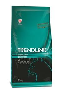 Trendline Kisirlastirilmis Tavuklu Yetişkin Kedi Maması 15 Kg