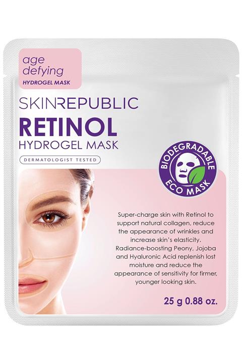 Skin Republic Retinol Hidrojel Yüz Maskesi