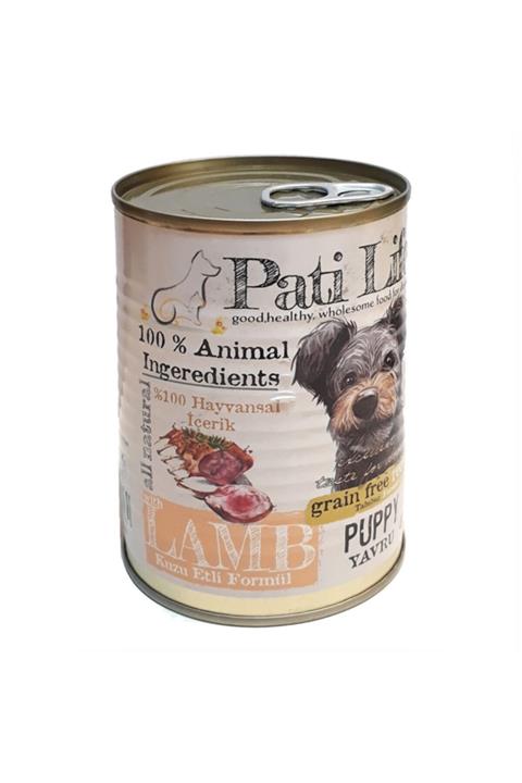 Pati Life Tahılsız Kuzu Etli Konserve Yavru Köpek Maması 24 X 415 G