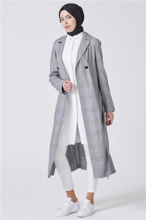 Armine Hırka 19ya5909 Gri