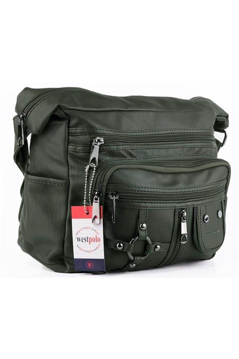 Westpolo Yeşil Kadın Postacı Çantası Trymega1