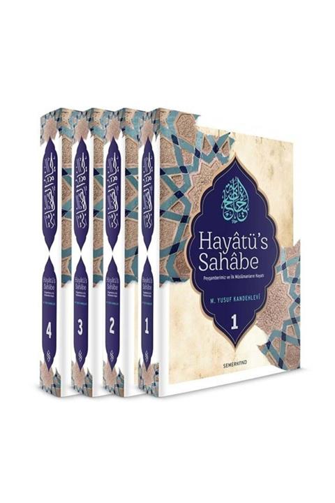 Semerkand Kitap Hayatüs Sahabe 4 Cilt | M.yusuf Kandehlevi