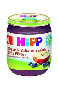 Hipp Organik Yabanmersinli Elma Püresi 125 gr