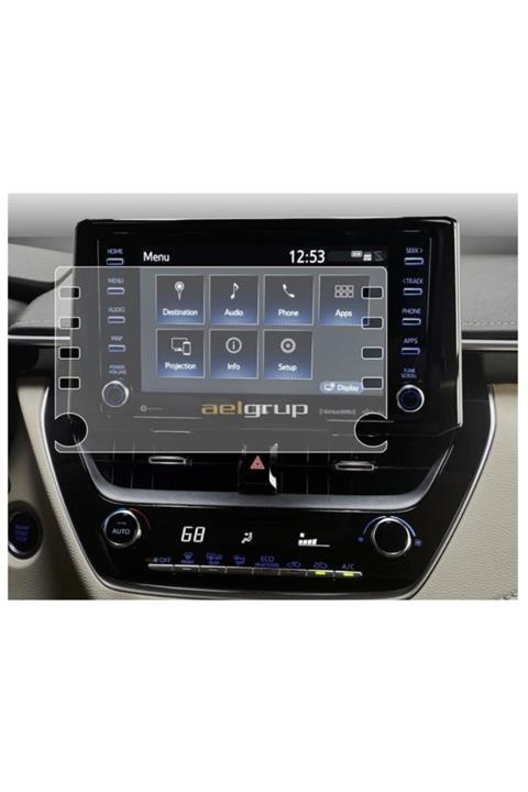 aeltech Toyota Ch R 8 Inç Navigasyon 9h Ekran Koruyucu
