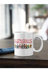 Kio Tasarım Roblox Tüm Karakterler Baskılı Kupa Beyaz Porselen Kahve Çay Yeni Yıl Yılbaşı Hediyesi Mug