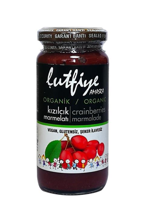 LUTFIYE Organik Kızılcık Marmelatı 280gr
