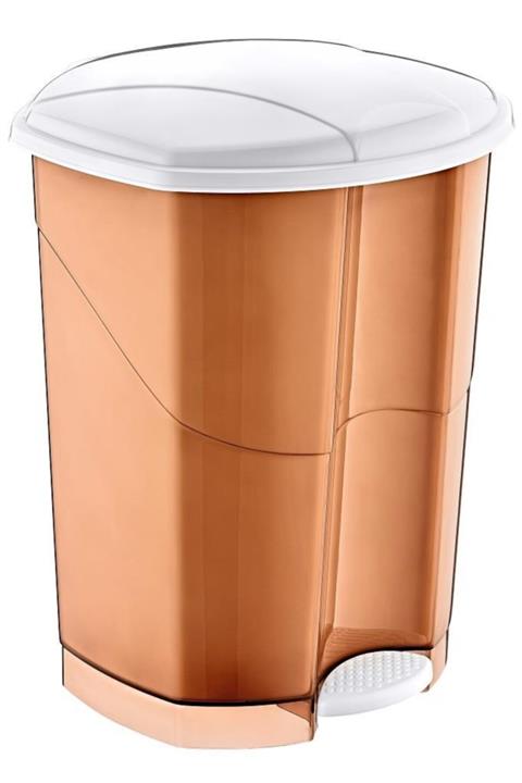 SmartWare Pedallı Çöp Kovası 30 Litre Smartness Bakır