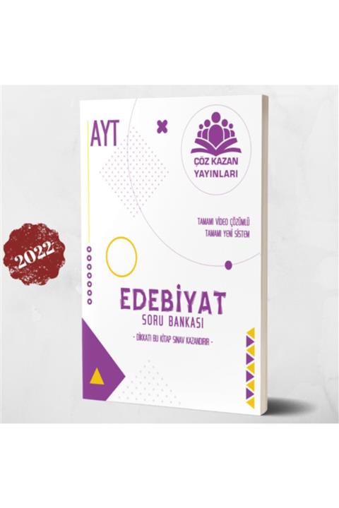Çöz Kazan Yayınları Ayt Edebiyat Soru Bankası –