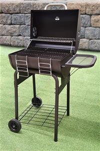 Binbirreyon Bbq Varil Mangal Kapaklı Barbekü Tekerlekli 80x65x105cm Af022