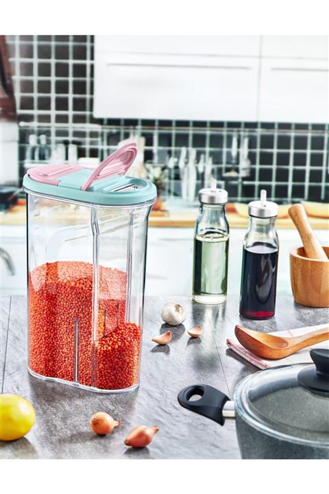 tıkla yolla Fonksiyonel Ölçekli Erzak Kabı 3lt