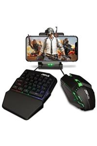 Jopus Sorcerer Gaming Set Klavye Ve Mouse Fare Seti Pubg Oyun Seti Konsol