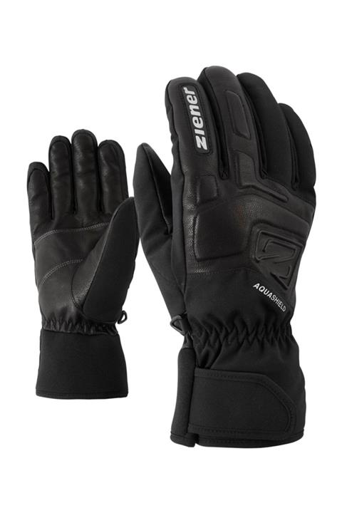 Ziener Zıener Glyxus As Glove Skı Alpıne Erkek Siyah Kayak Eldiveni