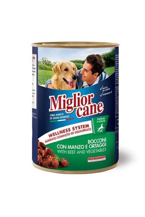 Miglior Biftek Ve Sebzeli Yetişkin Köpek Konservesi 405 gr