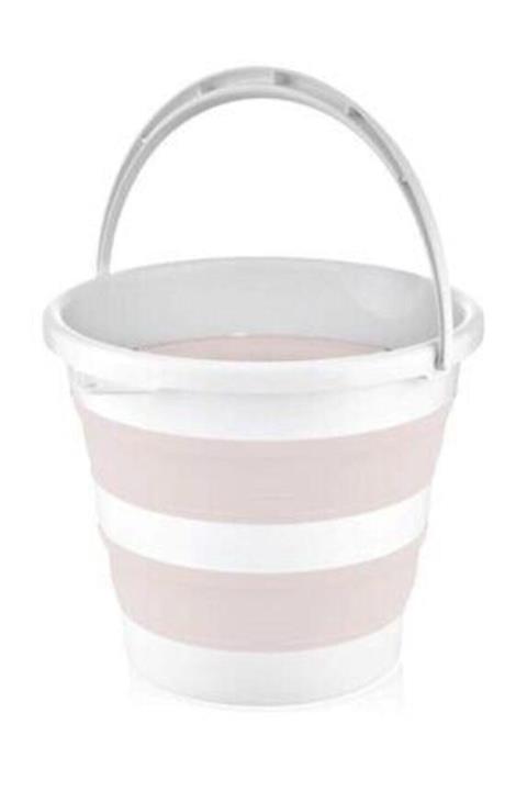 MEKA HOME Pempe Katlanabilir Kovası 12,8 l Pembe