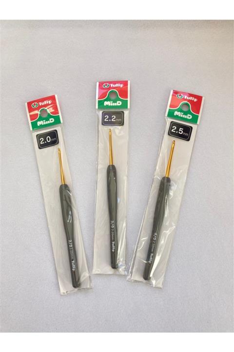 Tulip Etimo Mind Yumuşak Silikon Saplı 3'lü Tığ Seti