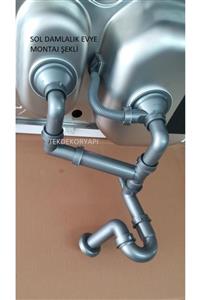 Dominox Blanco Ukinox 1,5 Göz Evye Sifon Takımı