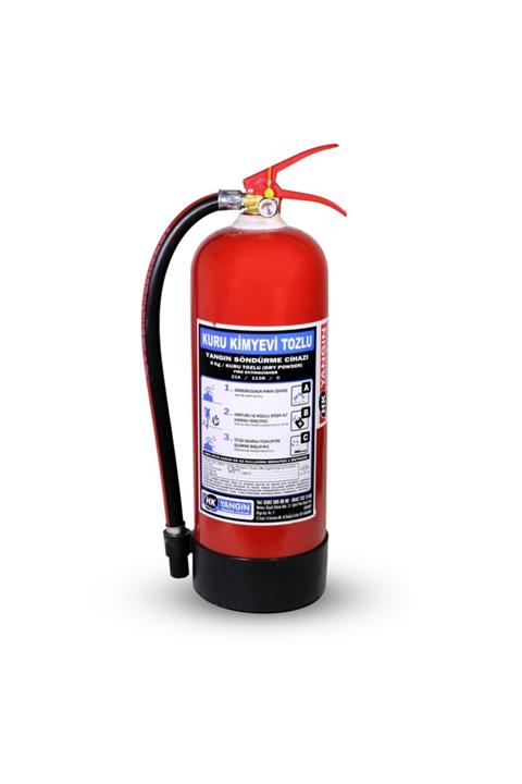 hk Yangın Söndürme Tüpü Kuru Kimyevi Tozlu Söndürücü 6 Kg (skt:2025)