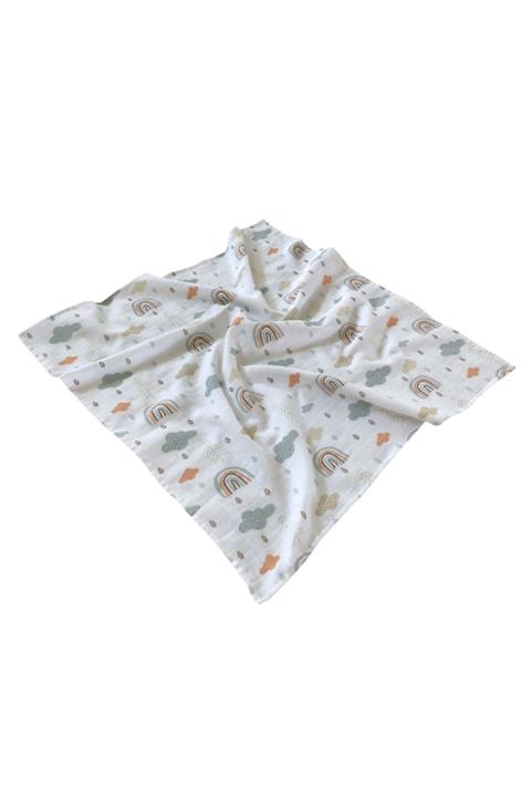 Wheeppo Müslin Bebe Battaniyesi 120x120 cm