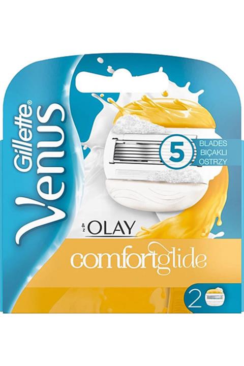 Gillette Venus Comfortglide Olay 2'li Yedek Tıraş Bıçağı