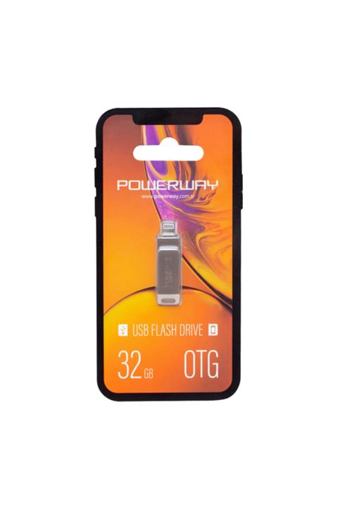 Angel Of Life Powerway 32 Gb Iphone Usb 2.0 Otg Metal Flash Bellek