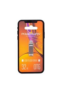 Angel Of Life Powerway 32 Gb Iphone Usb 2.0 Otg Metal Flash Bellek