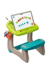 Smoby 2in1 Çocuk Çalışma Masası Masası Manyetik ve Tebeşirli 420103