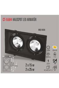 Cata Ct-5504 2li Siyah Kasa Halo Spot (ampulsuz)
