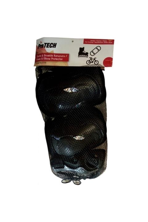 PROTECH 3'lü Korumalık Set Dizlik/dirseklik/bileklik