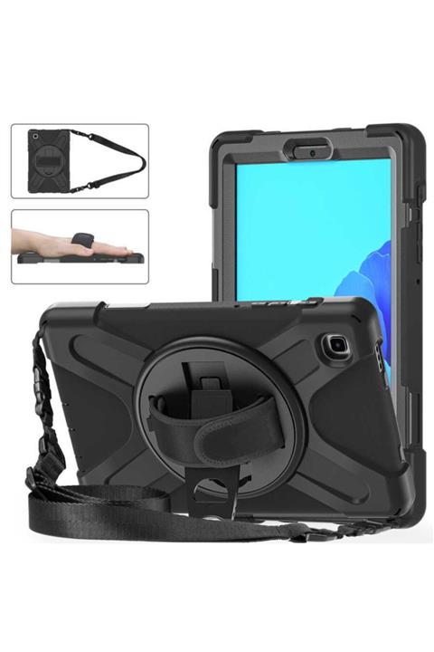 Samsung Galaxy Tab A7 Lite T220 - T225 - T227 Uyumlu Defender Tablet Zırh Kılıfı
