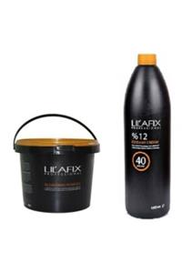 Lilafix Mavi Toz Açıcı 1000 gr Ve 40 Volume Oksidan 1000 ml