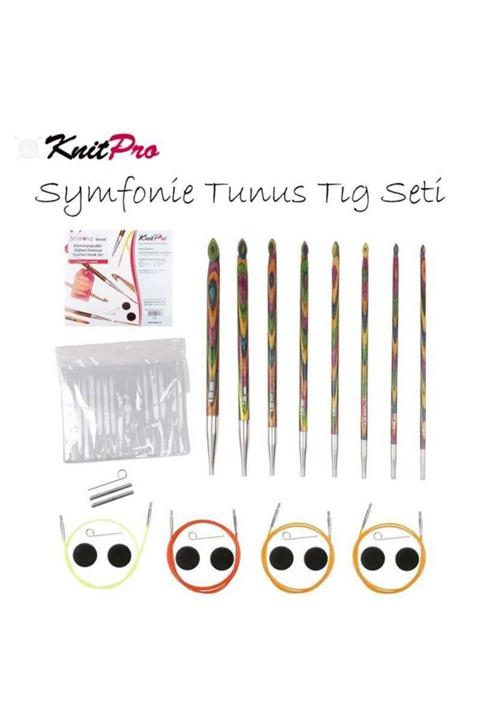 KnitPro Knıtpro (20735) Knıtpro Symfonıe Tunus Tığ Seti