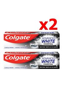 Colgate Diş Macunu Advanced White Charcoal 2x75ml