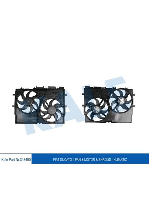 ÖZGÜÇYEDEK Fan Motoru (elektro Fan) Ducato Iıı 2,3jtd 06 Klımasız 200v