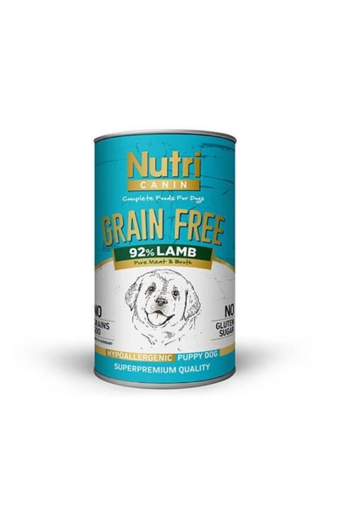 Nutri Canin Tahılsız Puppy Kuzu Etli Köpek Konservesi 400 Gr