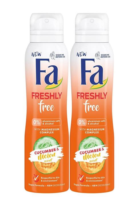 Fa Freshly Free Salatalık & Kavun Deosprey X 2 Adet